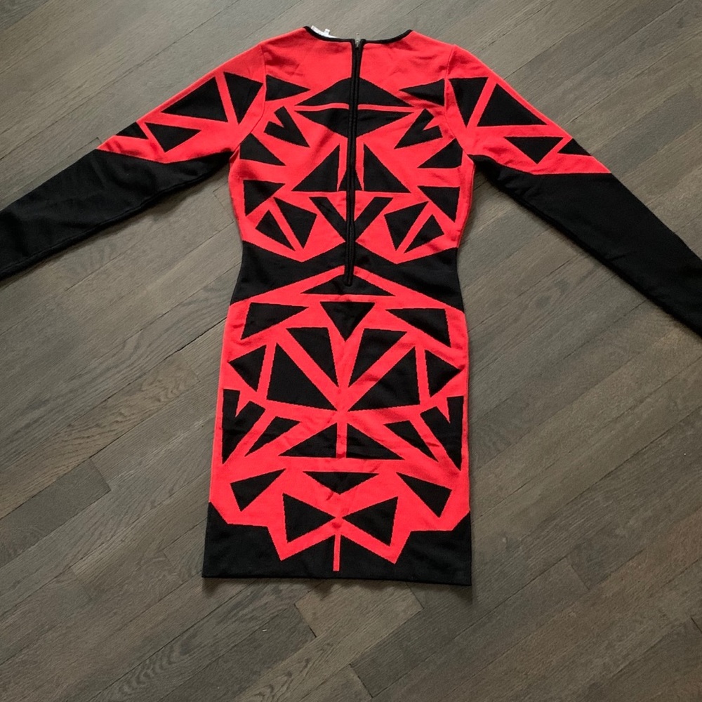 New Parker Bodycon Long Sleeve Mini Dress - Picture 3 of 8